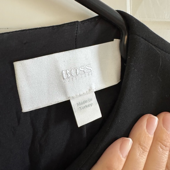 Hugo Boss Dakilane Faux Wrap Dress Size 4 - Picture 2 of 6